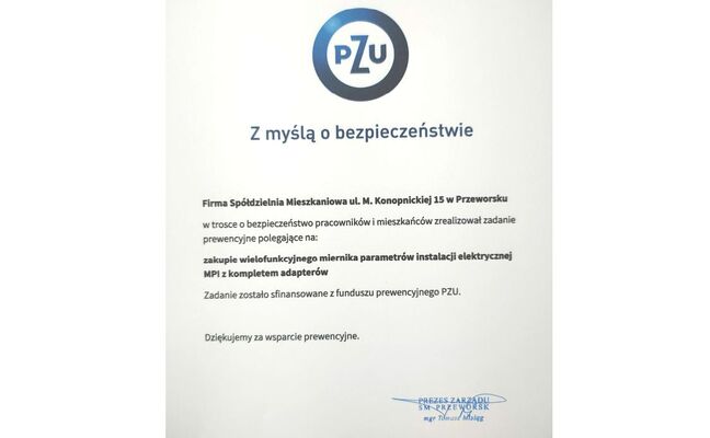 Zadanie prewencyjne